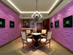 3D Bamboo EcoTiles in a Living Room
